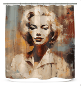 Bluesy Serenades Shower Curtain - Beyond T-shirts